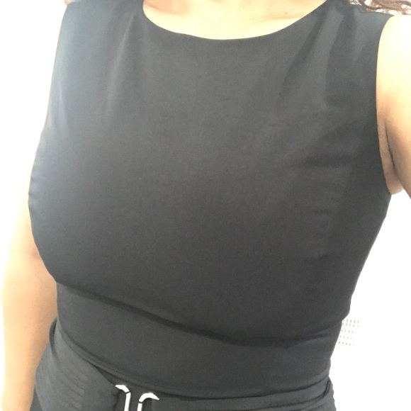 Calvin Klein Buckled Sheath Black Midi Dress - Picture 11 of 17